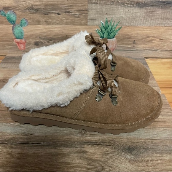 Bearpaw Cedar Hickory slip on clog mule slipper shoe women’s 10 - Picture 1 of 6